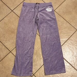 Juicy Couture Purple Velour Sweatpants